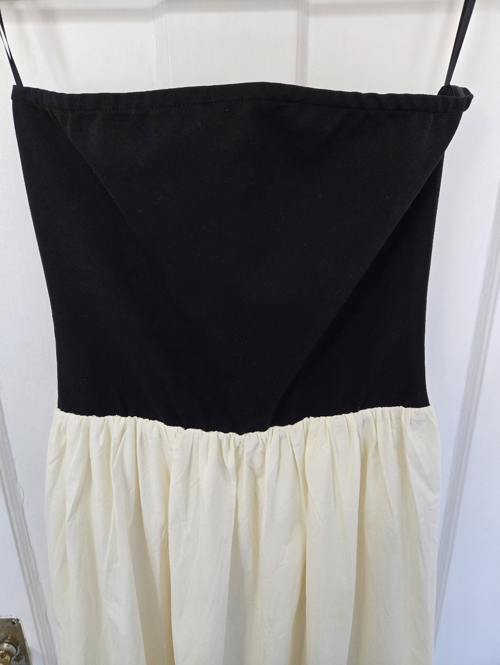 Paper Heart NWT Womens Strapless Maxi Dress Size M Balletcore Euro Summer Dance - Picture 4 of 12